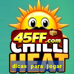 dicas para jogar no aviator